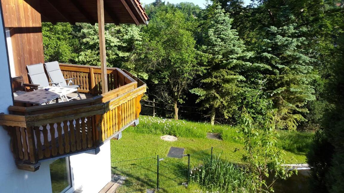 Ferienhaus "Am Schleifenbach" Saalfeld Saale Exterior foto