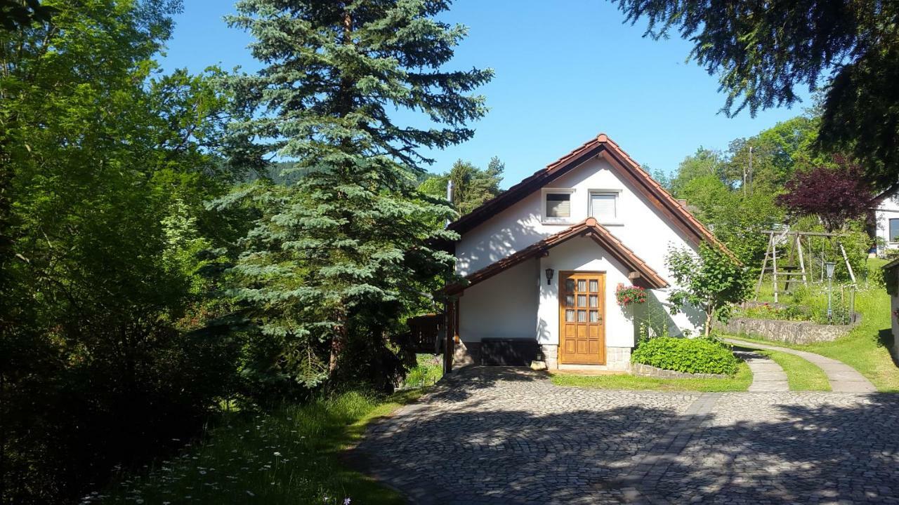 Ferienhaus "Am Schleifenbach" Saalfeld Saale Exterior foto